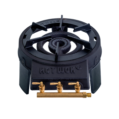 Wokbrander 10kW | Hot Wok | Voorkant van de gietijzeren wokbrander